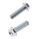 Bolt 8x1.25x25mm Hex Flange Bolts (Packet of 10)