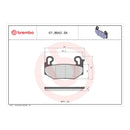 Brembo Prime Sinter Front Brake Pads 07BB42SA