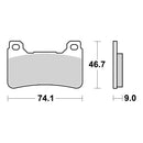 Brembo Upgrade Carbon Ceramic Front Brake Pads 07HO50RC