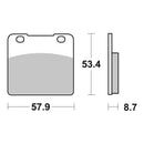 Brembo Prime Sinter Front Brake Pads 07SU06SA