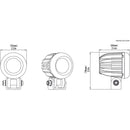 Denali D2 LED Light Pod - DataDim™ Technology - Single