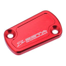 Zeta Clutch Reservoir Cover Honda CRF450R '21-, Kawasaki KX250 '21- Red