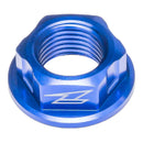 Zeta Axle Nut M16X22-P1.5 H11 - Blue