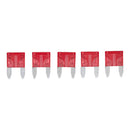 Fuse 10A Mini Blade - Red (Packet of 5)