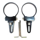 Whites LED Light Bar Tube Mount Brackets 3 Pair (76.2mm)