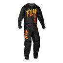 FLY Racing Youth F-16 Pants - Black / Yellow / Orange