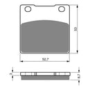 GOLDfren Brake Pads - S3 Sintered Sports