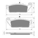 GOLDfren Brake Pads - S3 Sintered Sports