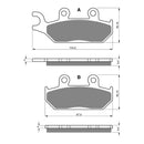 GOLDfren Brake Pads - S3 Sintered Sports