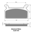 GOLDfren Brake Pads - S3 Sintered Sports