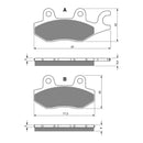 GOLDfren Brake Pads - S3 Sintered Sports