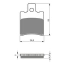 GOLDfren Brake Pads - S3 Sintered Sports