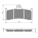 GOLDfren Brake Pads - K5 Off-Road Racing