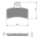 GOLDfren Brake Pads - S3 Sintered Sports