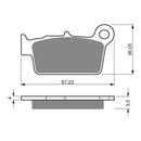 GOLDfren Brake Pads - K5 Off-Road Racing