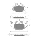 GOLDfren Brake Pads - S3 Sintered Sports