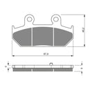 GOLDfren Brake Pads - S3 Sintered Sports