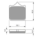 GOLDfren Brake Pads - S3 Sintered Sports