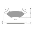 GOLDfren Brake Pads - K5 Off-Road Racing