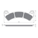GOLDfren Brake Pads - K5 Off-Road Racing