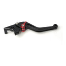 Whites Brake Lever Blade Adjust Road APR/Yamaha Black - Short Blade