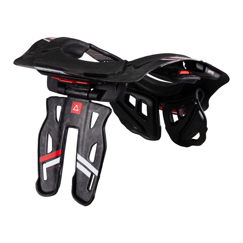 Leatt 6.5 Neck Brace Carbon - Black / White