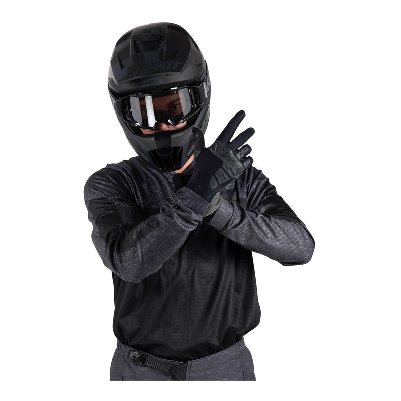 Leatt 2026 3.5 Ride Kit - Stealth Black / Grey