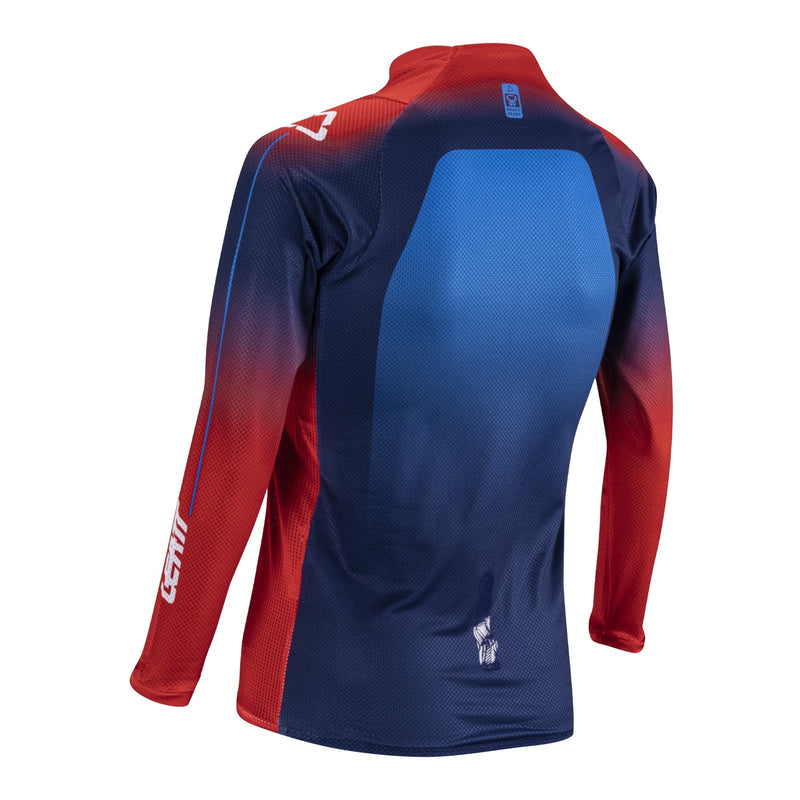 Leatt 2026 4.5 Junior Jersey - Royal Blue / Red