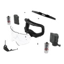 Leatt 5.5 Velocity Goggle Roll-Off - Stealth / Yellow 70%