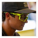 Leatt RideViz Pro Sunglasses - Neon Yellow Iriz Cryztal Red 13 VLT