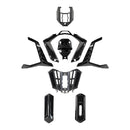 LS2 MX701 Explorer Air Vent Chin - Gloss Black