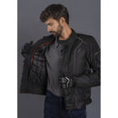 LS2 Sepang Men's Jacket - Black / Dark Grey