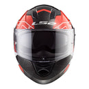 LS2 FF320 Stream Evo Kub Helmet - Black / Red