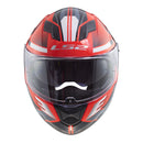 LS2 FF320 Stream Evo Shadow Helmet - Red / White