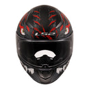 LS2 FF353 Rapid II Kaiju Helmets - Matte Black / Red / White 06