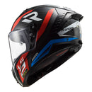 LS2 FF805C Thunder Carbon Supra Helmet - Red / Blue