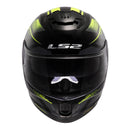 LS2 FF808 Stream II Fury - Black / Hi-Vis Yellow 06