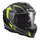 LS2 FF818 Storm III Dynamo Helmet - Black / Hi-Vis Yellow