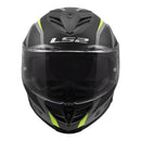 LS2 FF818 Storm III Dynamo Helmet - Black / Hi-Vis Yellow