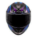 LS2 FF818 Storm III Kaos Helmet - Black / Purple