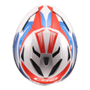 LS2 FF818 Storm III Komai Helmet - White / Blue / Red
