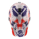 LS2 MX706J COZ Fantasy Junior Helmet - Matte White / Red / Blue