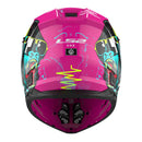 LS2 MX706J COZ Junior Gorilla Helmet - Gloss Purple 06