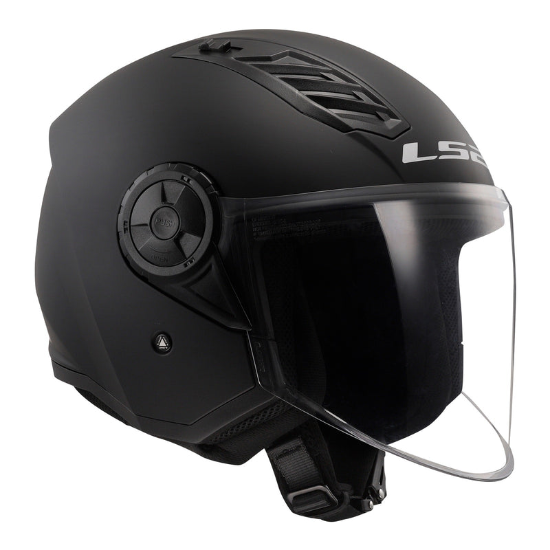 LS2 OF616 Airflow II Helmets - Matte Black 06