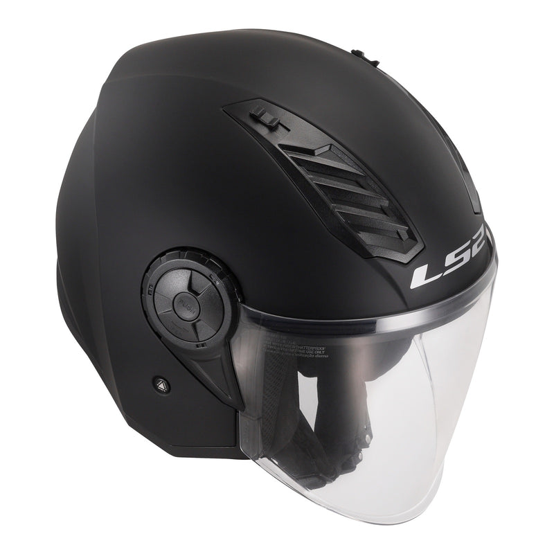 LS2 OF616 Airflow II Helmets - Matte Black 06