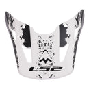 LS2 COZ Peak Hyde - Black / White