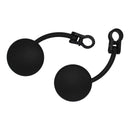 Whites Mirror Pair Universal Folding Enduro 7/8 Black