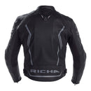 Richa Assen Leather Jacket - Black