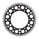 Renthal Sprocket Twinring Black 50T Bi-metal Grooved Packaged