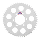 Renthal Rear Sprocket 7075 Alloy T6 Grooved - Silver [Yamaha]
